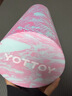 yottoy泡沫轴浮点初学者实心滚轴滚筒按摩肌肉放松瑜伽柱 60*15cm粉混色 实拍图