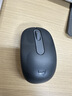 罗技（Logitech）M196 无线蓝牙鼠标 办公鼠标 笔记本商务办公家用 小巧便携 对称手型 石墨灰 实拍图