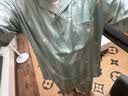 蕉内515H好好吃睡衣男士轻薄丝滑缎面丝质光泽感印花情侣家居服套装 实拍图