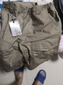 S.archon 执政官户外运动战术工装五分裤短裤男防泼水透气登山裤休闲裤子 卡其 XL码/155-180 实拍图