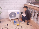 海尔（Haier）新1.5匹空气能热水器200升超一级能效双变频80℃高水温杀菌家用热泵源电辅热水器商用以旧换新安装 200升金色双变频王【口碑爆款】 变频 带电辅热 实拍图