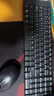 罗技（Logitech）MK220 键鼠套装 无线键鼠套装 办公键鼠套装  多媒体键鼠套装 带无线2.4G接收器 黑色 实拍图
