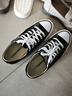 匡威（Converse）All Star夏季经典帆布男女低帮休闲运动鞋黑色101001 101001/黑色 39.5 实拍图