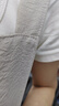 班尼路（Baleno）方领紧身短袖T恤女夏2026早秋纯色打底衫上班通勤风穿搭气质上衣 实拍图