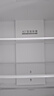 奥马（Homa）431升十字对开门电冰箱60cm以下超薄零嵌入一级变频节能风冷无霜四开门双开门431WDH/B 实拍图