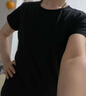 迪卡侬运动速干衣女夏季跑步透气T恤健身上衣经典黑M 4878766 实拍图