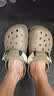 卡骆驰（CROCS）经典特林洞洞鞋|206340 卡其/彩色-2F9    40 (250mm)   实拍图