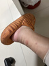 朴西香蕉船凉拖鞋女士浴室不易滑居家室内四季情侣拖鞋男 黑色 42-43 实拍图