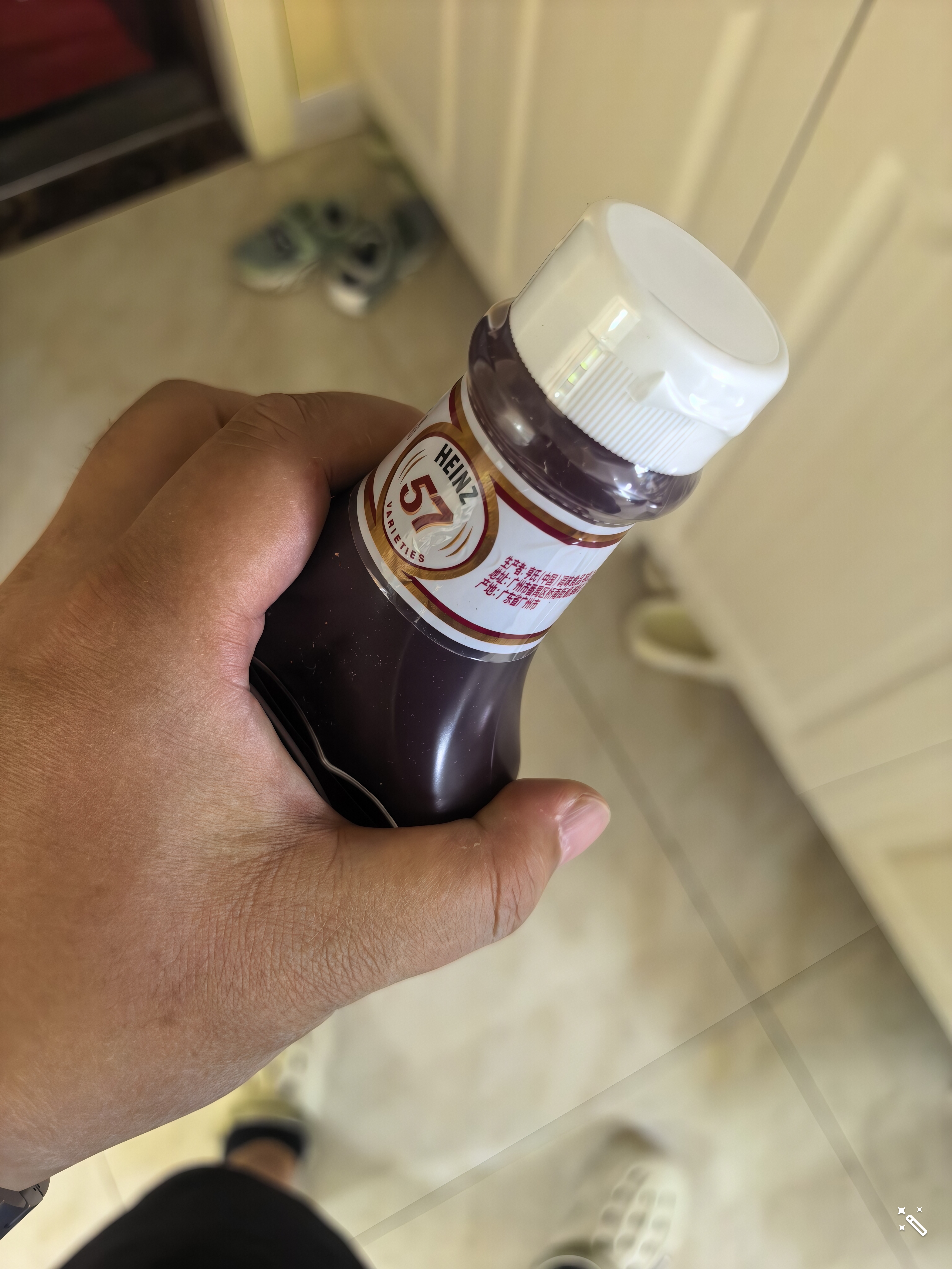 亨氏（Heinz）(Heinz) 烧烤酱 烧烤调味酱 牛排烧烤酱烧烤调料 370g瓶装 实拍图
