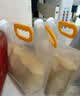 京东京造 五谷杂粮密封袋 食品级收纳袋 大米啤酒豆子储存袋5斤【5只】 实拍图