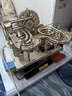 大眼小娃滚珠轨道积木3D立体拼图木质拼装模型儿童DIY手工益智玩具6-12岁 实拍图