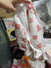 童泰（TONGTAI）婴儿连体衣夏纯棉衣服初生宝宝蝴蝶哈衣爬服提花粉色66cm 实拍图
