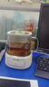 九阳（Joyoung）【价保618】净萃养生壶迷你家用全玻璃煮茶器 轻音炖煮 1L办公室0金属0胶水恒温烧水壶 WY103 实拍图