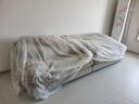 全友家居 现代简约奶油风猫抓绒布艺沙发客厅家用直排云朵可拆洗沙发 实拍图