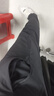 斯凯奇（Skechers）父亲节礼物闪穿长裤男夏季抗皱透气速干直筒九分裤休闲裤P226M282 实拍图