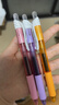 派通（Pentel ）BLN105按动黑色中性笔高颜值0.5mm签字笔商务学生速干水笔水性笔文具 彩杆黑芯5支装 实拍图