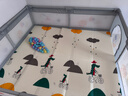 贝博氏babybox爬行垫XPE婴儿宝宝爬爬垫双面加厚地围栏护栏组合 实拍图