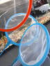鱼缸捞鱼网水族箱用品大全小渔捞捕捞鱼网兜观赏鱼丰年虾网捞密网 大中小密网各一个颜色随机 实拍图