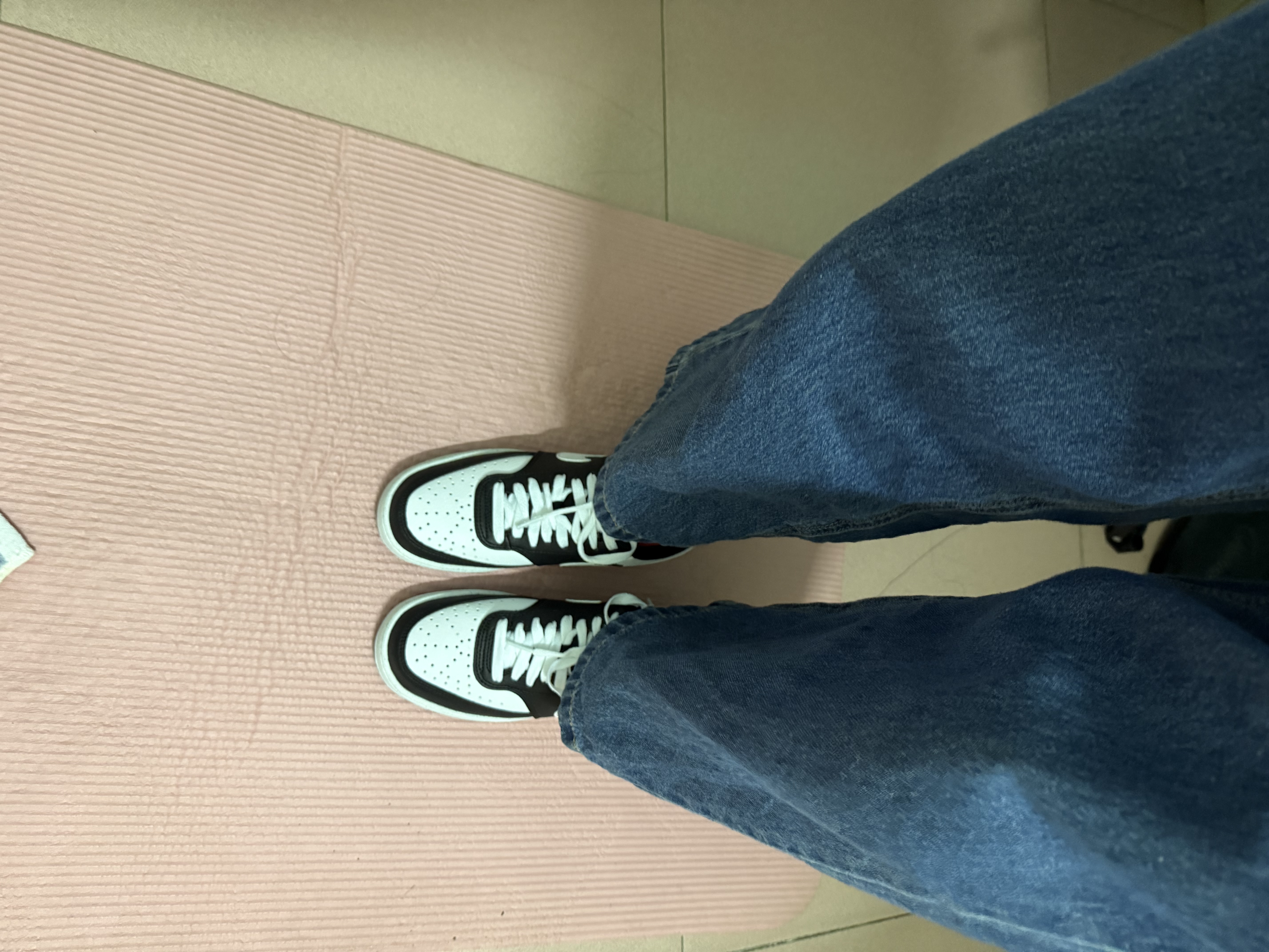 耐克NIKE板鞋女子减震COURT VISION运动鞋DH3158-003黑白36.5 实拍图