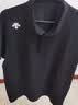 迪桑特（DESCENTE）DESCENTE迪桑特TRAINING系列男士吸湿速干D-TOUGH短袖POLO衫新品 BK-黑色 2XL (185/104A) 实拍图