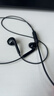 纽曼（Newmine）【TOP榜】NM-LK06 半入耳式线控有线耳机 手机耳机 音乐耳机 3.5mm接口 电脑笔记本手机适用 黑色 实拍图