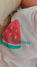 贝瑞加（Babyprints）新生儿半背衣2件装初生男女宝宝短袖上衣夏季婴儿衣服纯棉 粉52 实拍图