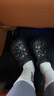 卡骆驰（CROCS）檀健次同款复古小鲸鱼洞洞鞋时尚厚底洞洞鞋花园鞋206302 黑色-001(含智必星) 39 (250mm) 实拍图