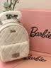 芭比（Barbie）双肩包女士2026新款菱格链条大学生旅行游书包闺蜜女朋友生日礼物 实拍图