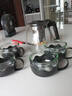 【京东物流】茶壶套装整套茶具大容量玻璃茶杯带滤网耐高温泡茶具 1000ML一壶+四杯套装【无茶盘】 实拍图