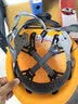 诺瑞斯安 ABS安全帽工地 国标加厚防砸抗冲击  工地建筑工程施工头盔 增强款盔式透气款 黄色 实拍图