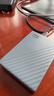 西部数据（WD）移动硬盘6TB 兼容type-c My Passport随行版2.5英寸 灰 机械硬盘 笔记本电脑外接 加密 家庭存储 实拍图