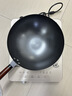 美的（Midea）铁锅炒锅健康无涂层精铁炒菜锅家用明火燃气灶凹面电磁炉专用32cm 实拍图