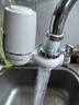 沁园（TRULIVA）净水器家用水龙头过滤器直饮自来水滤水器前置超滤厨房卫生间通用除水垢余氯双出水可清洗滤芯多层 一机两芯【13级精过滤丨1年半免换芯】 实拍图