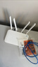 小米（MI）小米路由器【二手9成新】家用无线速率双千兆5G双频WIFI宽带移动联通电信校园网四天线穿墙王高速1200M 【全千兆】小米3G配电源送网线 实拍图