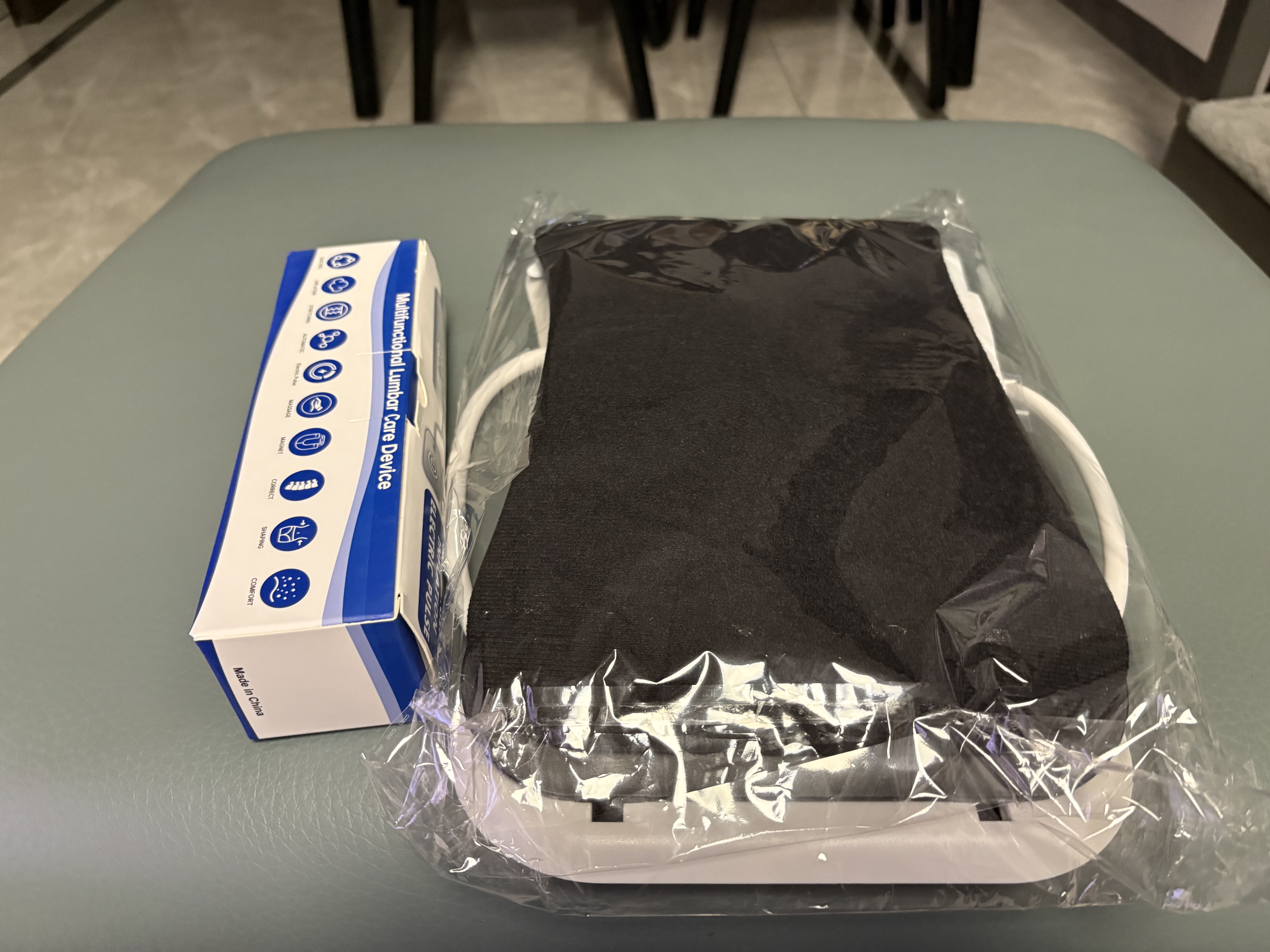 玫肤美（meifumei）顶腰板腰椎舒缓矫正器腰椎牵拉引器材腰垫腰间盘支撑腰托腰部支具 实拍图
