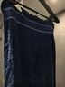 金号纯棉毛巾 A类标准全棉吸水洗澡洗脸运动面巾 兰色1条68*33cm 实拍图