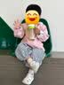 戴维贝拉（DAVE＆BELLA）童装女童外套秋装儿童薄款风衣女宝宝甜美连帽上衣洋气 实拍图