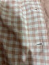MUJI[自营限定款]女士无侧缝 双层纱织睡衣 纯棉家居服 浅粉红色 L 实拍图