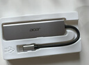 宏碁（acer）Type-C扩展坞USB3.0分线器拓展坞转HDMI转接头适用MacBook电脑转换器4K投屏PD充电器五合一 实拍图