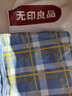 无印良品A类抗菌全棉被套单件100%新疆棉纯棉被罩被套180x220cm兰格 实拍图