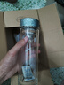 苏泊尔（SUPOR）纯钛茶漏双层玻璃杯茶水分离泡有钛茶杯男女士礼品杯 生日礼物 实拍图