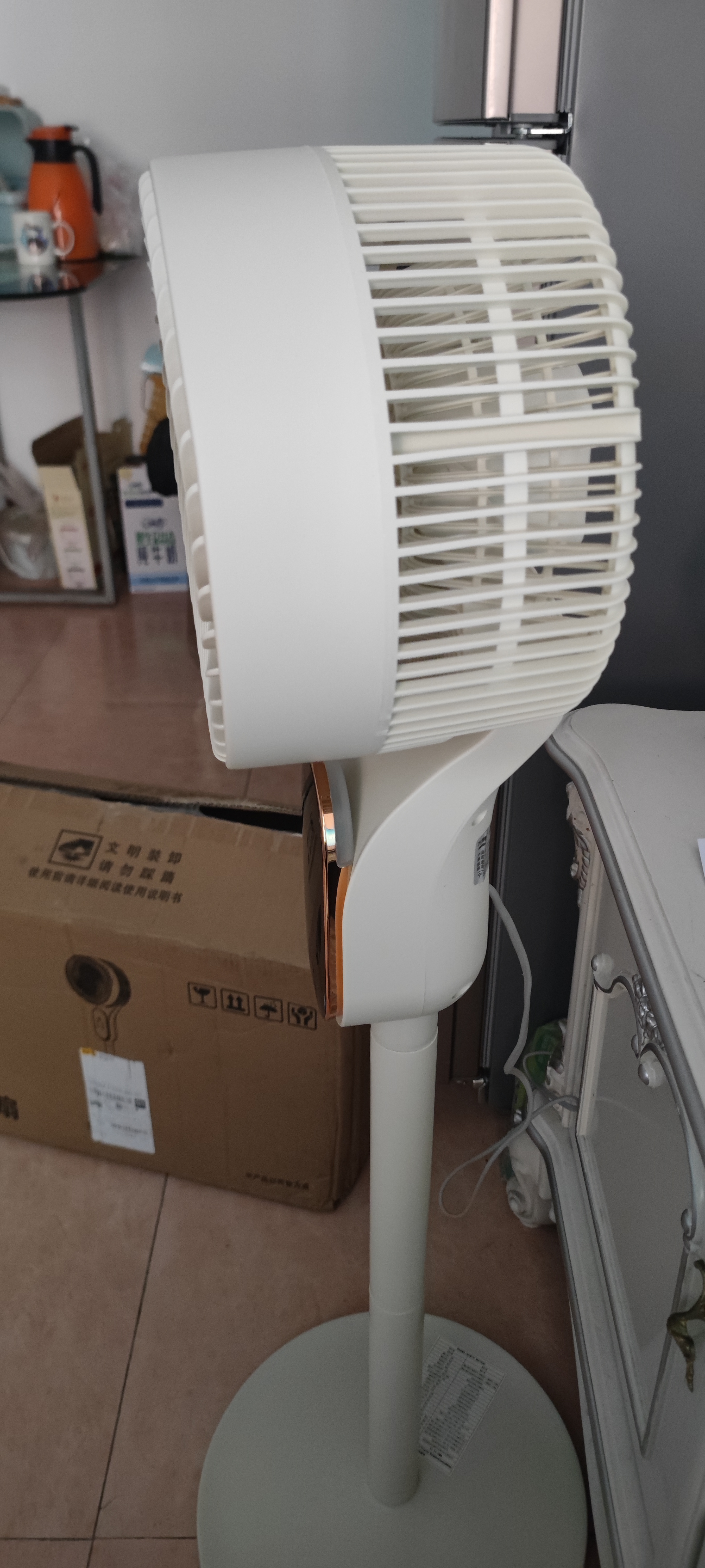 万利达空气循环扇电风扇家用风扇台式摇头小风扇立式换气扇轻音电扇大风量落地扇 【2026新款冰感风】旗舰语音+负离子净化可定时 实拍图