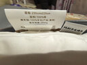 富安娜100%澳洲进口纯羊毛被子 冬季加厚被芯 纯棉双人约8.2斤230*229cm 实拍图
