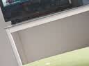 凡社 电脑桌台式 极简约现代穿线孔玻璃书桌学习办公家用餐厅桌两用桌 实拍图