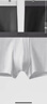 蕉内（Bananain）301P莫代尔内裤男士棉裆10A抗菌透气运动男生冰丝四角夏季礼盒3件 【金奖】黑色+磁铁黑+洗石蓝 3条 2XL 实拍图