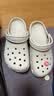 卡骆驰（CROCS）檀健次同款经典洞洞鞋轻便百搭女沙滩鞋包头拖鞋男鞋|10001 骨白色-2Y2(含智必星) 39 (240mm) 实拍图