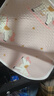 爱贝迪拉（AIBEDILA）姨妈垫学生宿舍生理期月经垫防水隔尿垫可洗防漏例假小垫粉60*80 实拍图