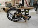 大行（DAHON）P8折叠自行车经典成人20英寸8速折叠车男女式运动单车KBC083 消光绿【经典版】 实拍图