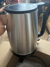 美的（Midea）电热水壶烧水壶养生大功率304食品级不锈钢1800W快烧自动断电泡茶1.7L容量MK-SH17X103【价保618】 实拍图