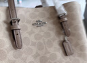 蔻驰（COACH）【品牌直供】女士MOLLIE中号斜挎手提托特包CV965礼物 实拍图